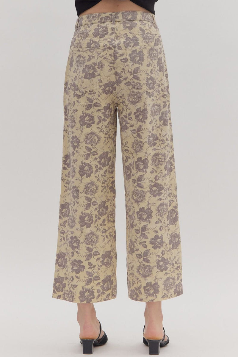 Stone Floral Pants