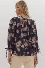 Passing Through Floral Blouse