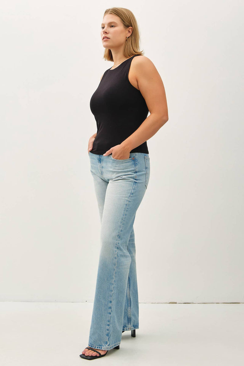 PLUS [SOFT CORE] BASIC BOAT NECK TANK