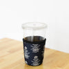 Midnight Damask Drink Sleeve Iced Coffee Koozie, Drink Cover