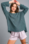 Envy Me Waffle Knit Top