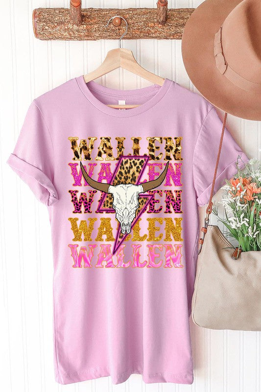 Curvy Wallen Lightning Graphic Tee (Online Only) - In Bloom Boutique 