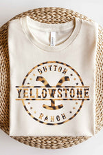 LEOPARD YELLOWSTONE GRAPHIC T-SHIRT - In Bloom Boutique 