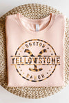 LEOPARD YELLOWSTONE GRAPHIC T-SHIRT PLUS SIZE - In Bloom Boutique 