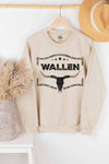 WALLEN LEOPARD WESTERN GRAPHIC SWEATSHIRT - In Bloom Boutique 