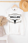 WALLEN LEOPARD WESTERN GRAPHIC SWEATSHIRT - In Bloom Boutique 