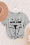 WALLEN LEOPARD WESTERN GRAPHIC TEE - In Bloom Boutique 