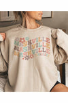 NASHVILLE TENNESSEE SWEATSHIRT PLUS SIZE - In Bloom Boutique 