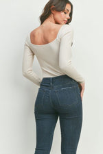 MID RISE ANKLE SKINNY JEANS - In Bloom Boutique 