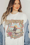 YELLOWSTONE COWBOY CLUB GRAPHIC TEE - In Bloom Boutique 