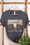 Curvy Last Night Longhorn Lyric Tee (Online Only) - In Bloom Boutique 