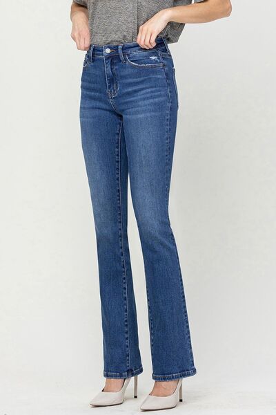 Vervet by Flying Monkey High Waist Bootcut Jeans (Online Only)