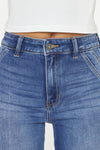 Kancan Ultra High Waist Gradient Flare Jeans (Online Only)