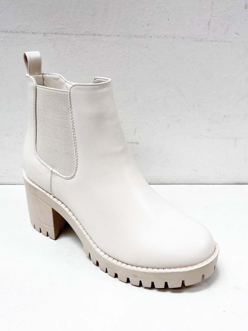 Classic Lugged Sole Boots - In Bloom Boutique 