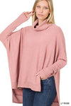 Comfy as Comfy Can Be Cowl Neck Sweater - In Bloom Boutique 