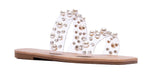 Pearly Banded Sandal - In Bloom Boutique 
