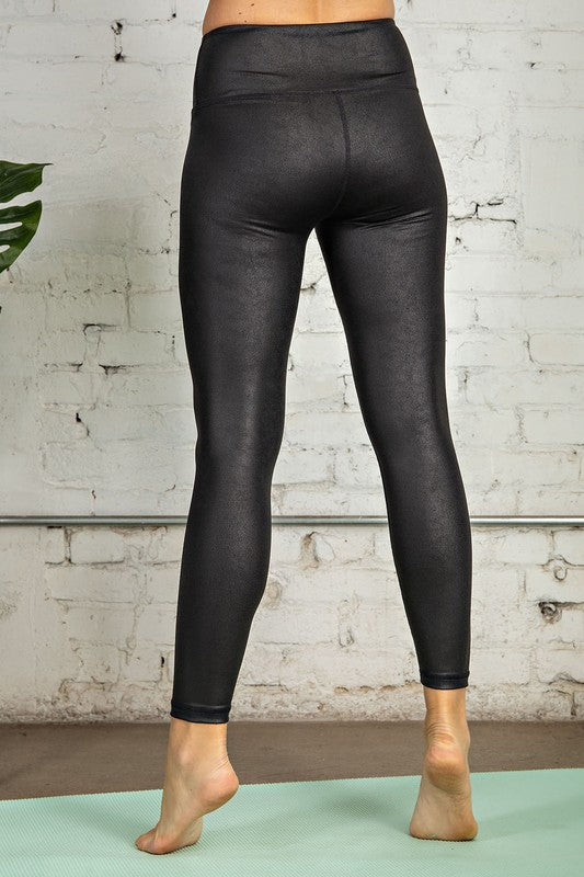 Spanx Inspired Faux Leather Legging - In Bloom Boutique 