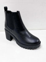 Classic Lugged Sole Boots - In Bloom Boutique 
